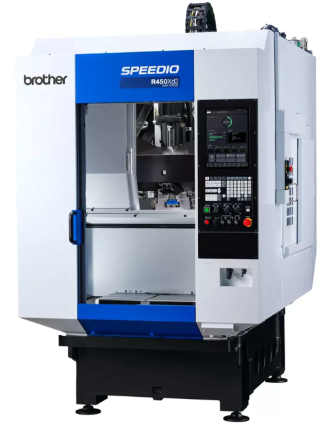 Centro de Usinagem Alta Performance Mesa Dupla (Trocador de Pallet) BROTHER - R450Xd2